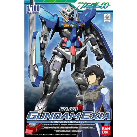 Gundam Gundam 00 1/100 Scale Model Kit: #01 GN-001 Gundam Exia | www ...