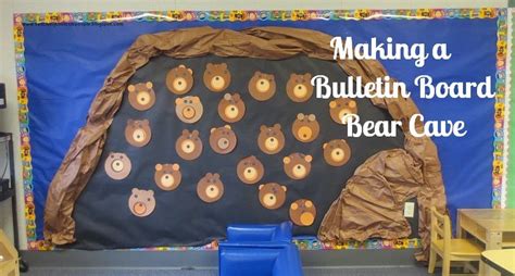 Making a Bear Cave in Preschool::Teaching The Little People | Bears ...