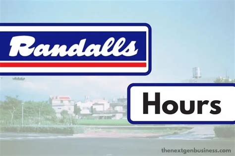 Randalls Hours: Today, Opening, Closing, and Holiday Schedule - The ...