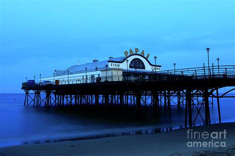 Sunset Cleethorpes Pier Cleethorpes town Lincolnshire Photograph by Dave Porter - Fine Art America