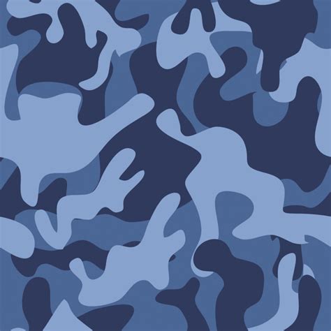 Blue camouflage wallpaper - Peel and Stick or Non-Pasted | Save 25%