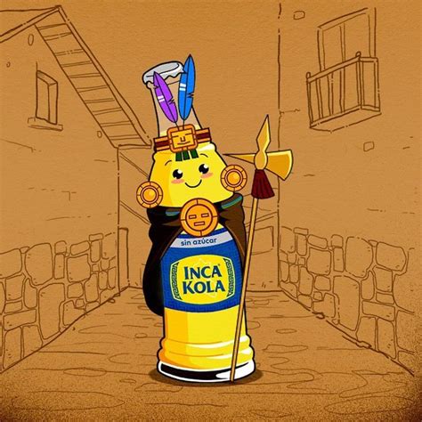 Inca Kola animada Inca Kola, Wall Art Diy Easy, Peruvian Art, Inside Job, Machu Picchu, Banner ...