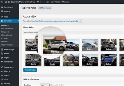 Car Dealer Deluxe » WordPress Themes by Gorilla Themes