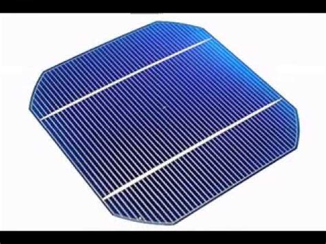 Cadmium telluride solar cell - YouTube