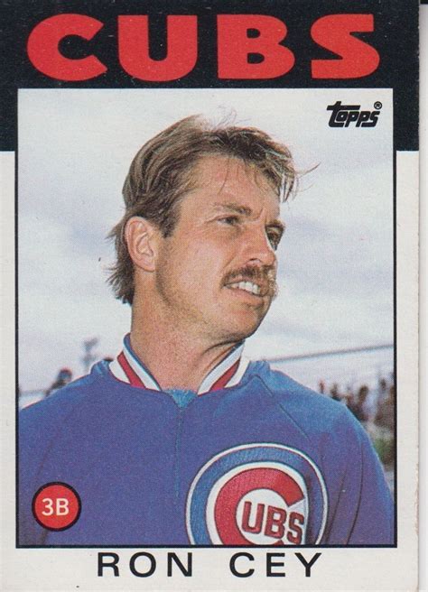 Ron Cey 1986 Topps Card #669 - Baseball Cards