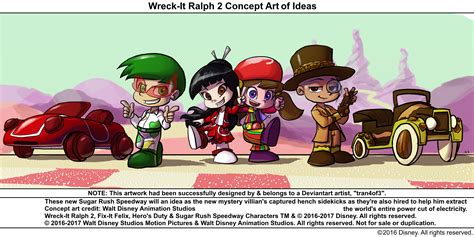 Image - Wreck-It Ralph 2 Concept Art of Ideas 15.png | Walt Disney Animation Studios Wikia ...