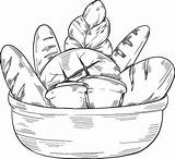 Sliced Baked Bread Coloring Page  Free Printable Pages For Kids sketch template