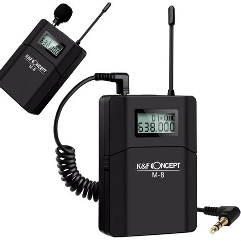 Wireless Camera Microphone MIC Receiver With Transmitter