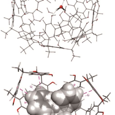 The most stable structure of ionized trityl chloride inside the... | Download Scientific Diagram