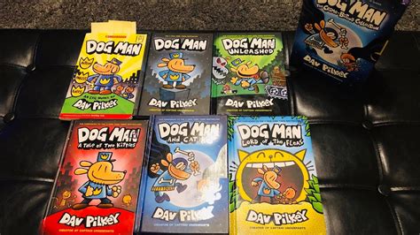 11 Hardcover Books Dog Man Series (from The Creator Of Captain ...
