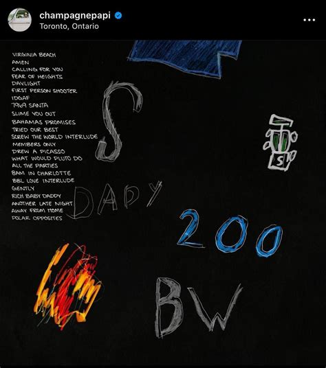 Drake “For All The Dogs,” album Tracklist. : r/theJoeBuddenPodcast