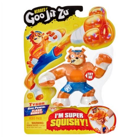 Moose Toys Goo Jit Zu Tygor Action Figure Hero Pack, 1 ct - Kroger