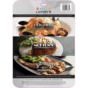 Landry's Restaurants, Two $50 Gift Cards | Costco