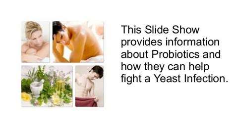 Probiotics For Yeast Infection