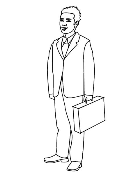 Business Man Coloring Pages: Business Man Coloring Pages – Best Place to Color