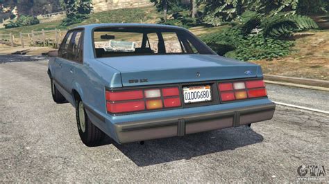 Ford LTD LX 1985 for GTA 5