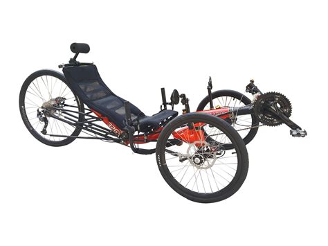 Long-distance Touring Recumbent Trike - motrike