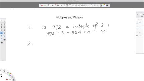 Multiples And Divisors - YouTube