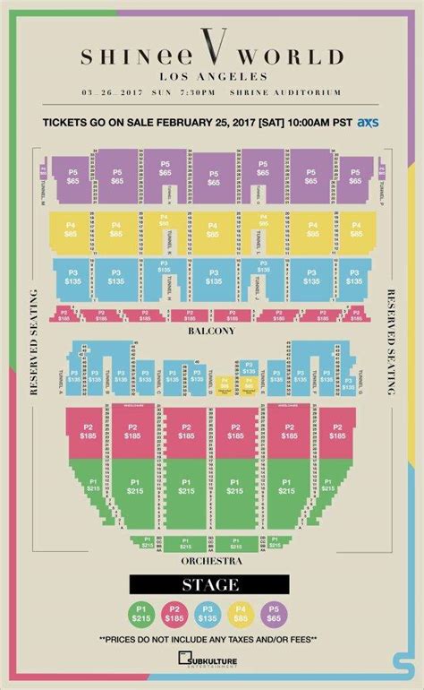 Shinee Shrine Auditorium Seating Chart | Awesome Home