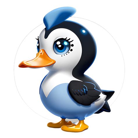 Duck Cartoon Illustration For Mascot 26792359 PNG