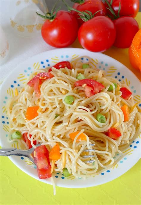 Ranch Vegetable Vermicelli Pasta Salad Recipe