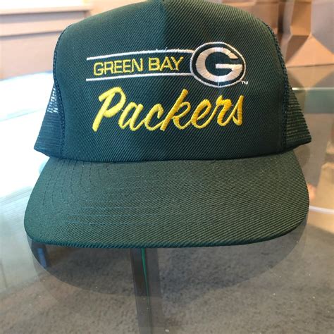 Vintage Green Bay packers SnapBack super clean... - Depop