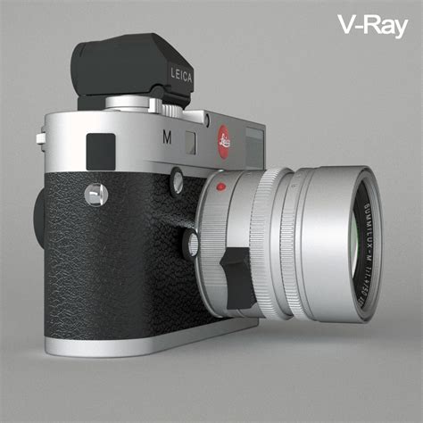 digital camera leica m 3d model