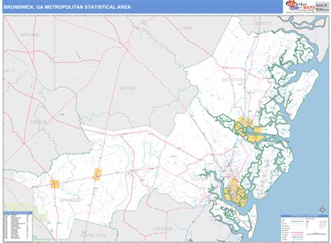 Brunswick County Zip Code Map