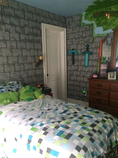 Minecraft themed room | Home decor, Room themes, Home