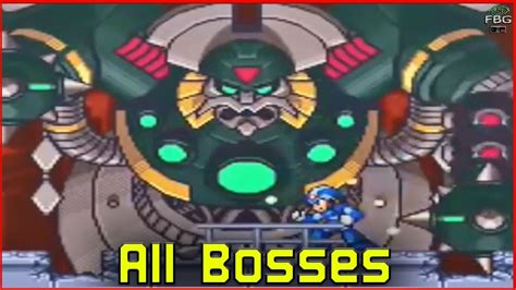 Mega Man X3 - All Bosses - YouTube