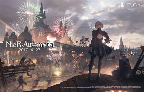 NieR: Automata artwork commemorates 500,000 PS4 shipments and digital ...