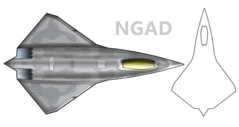 Tailless design - this NGAD idea can achieve maximum stealth