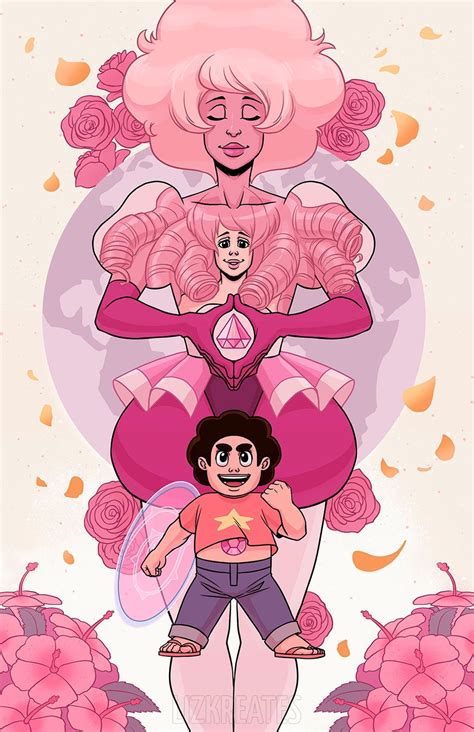 Steven Universe, Rose Quartz, Pink Diamond Foil Print / Poster 11x17 - Etsy