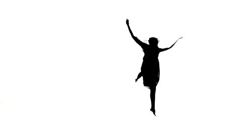 Dance Jump Silhouette at GetDrawings | Free download