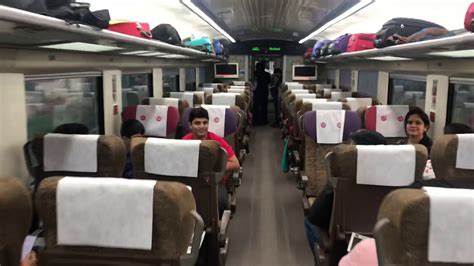 EXECUTIVE CHAIR CAR OF VANDE BHARAT EXPRESS FROM NEW DELHI TO KATRA 22439 || #vandebharatexpress ...