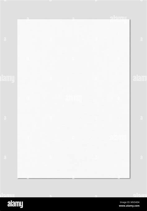 Blank Plain White Paper Template Premium Image By , 43% OFF