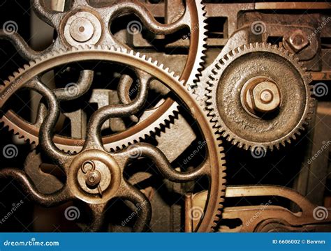 Cogs in a machine stock photo. Image of success, motion - 6606002