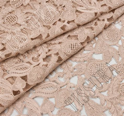 Guipure Lace Fabric: Exclusive Fabrics from Switzerland by Bischoff ...