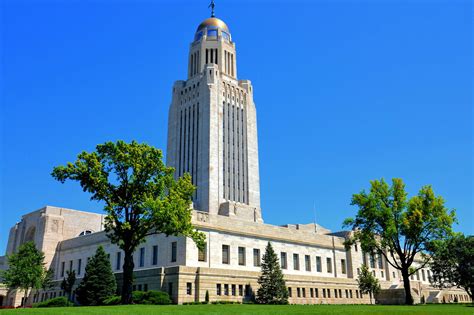 Nebraska State Capitol Building in Lincoln, Nebraska - Encircle Photos