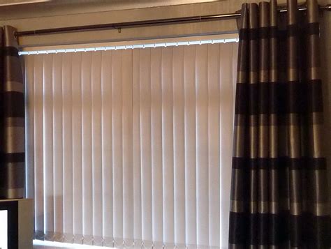 Vertical Blinds With Curtains | Home Design Ideas