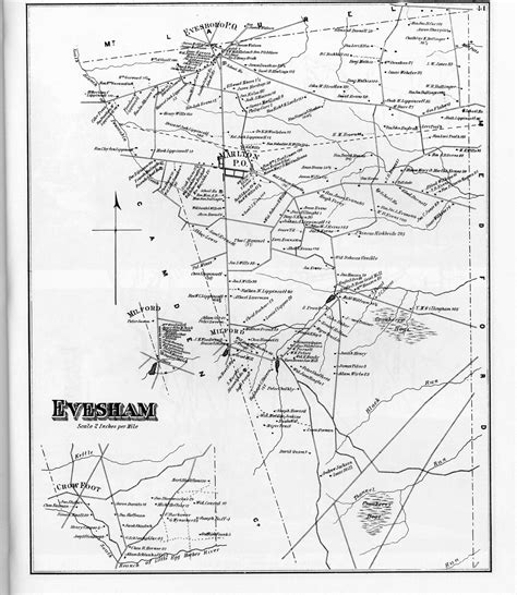 West Jersey History Project - Maps from J.D. Scott's Combination Atlas Map of Burlington County ...