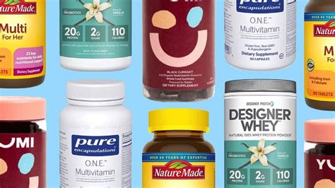 Best Supplement Brands for Multivitamins, Recommended by Dietitians | Multivitamin, Supplements ...