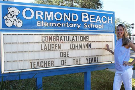 Meet Ormond Beach Elementary's Teacher of the Year | Observer Local ...