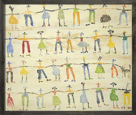 ART PRINT - Little People | Sugarboo designs, Vintage framed art ...