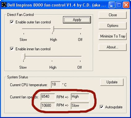 Dell Inspiron Inspiron/Latitude/Precision fan control - FAQ