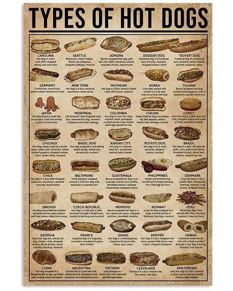 500 Piece Jigsaw Puzzles Types of Hot Dogs Jigsaw Puzzle for Adults ...