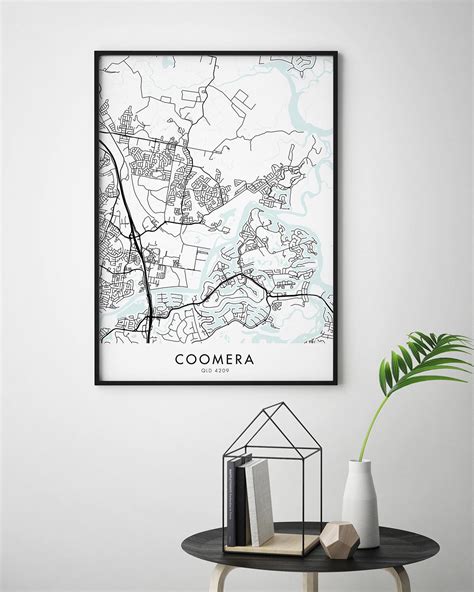 Gold Coast – Coomera Map Print - Chelsea Chelsea