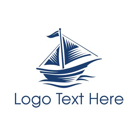 Blue Sailboat Ship Logo | BrandCrowd Logo Maker