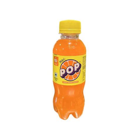 Bisleri Pop Orange Flavour [160ml] - Town Tokri