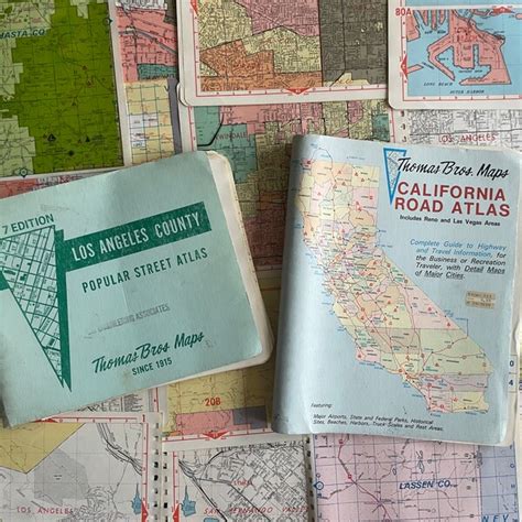 Thomas Guide Map Pages - Etsy